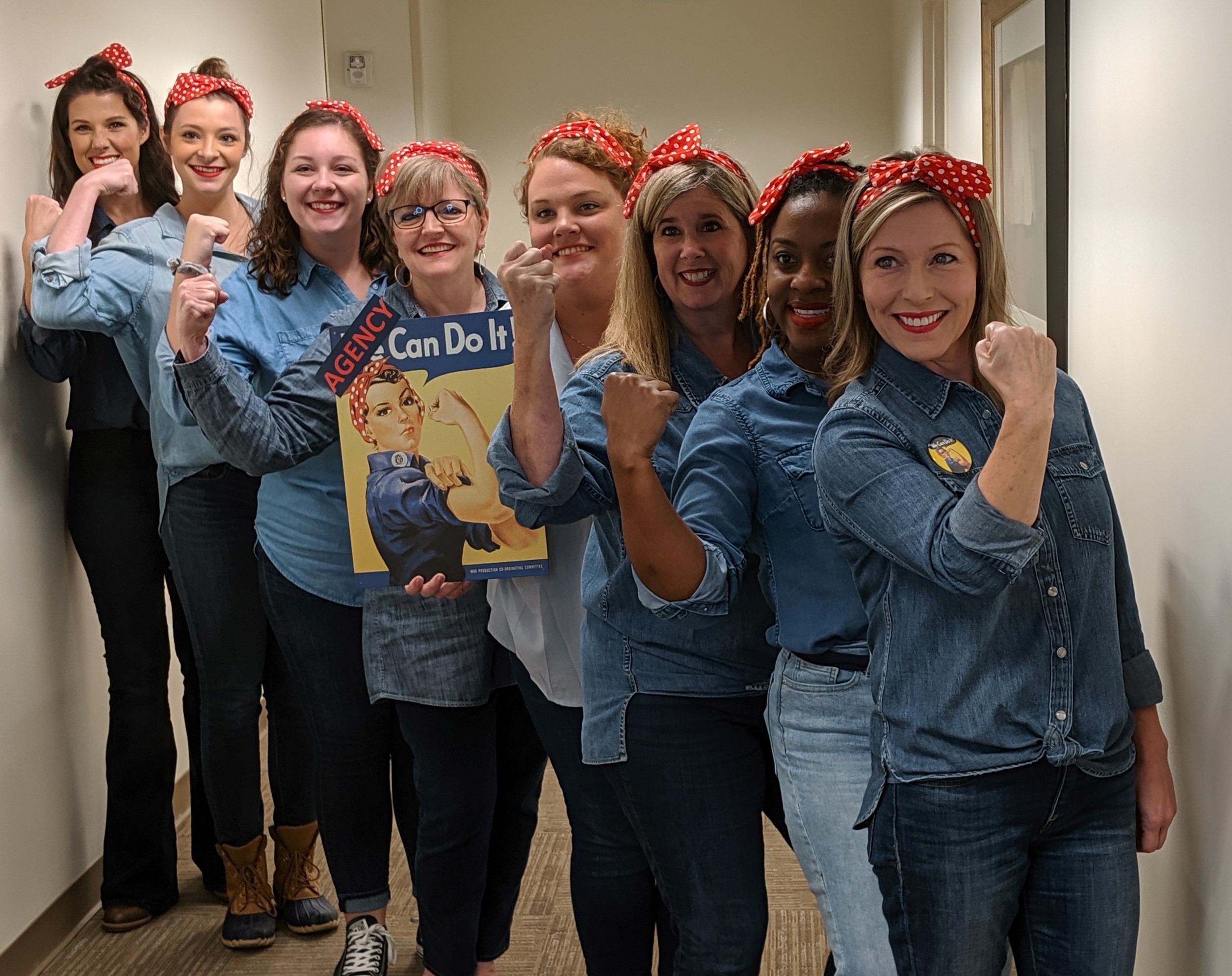 Agency staff of Birmingham, AL patriated in an annual costume contest fundraiser benefiting the United Way of Central Alabama.