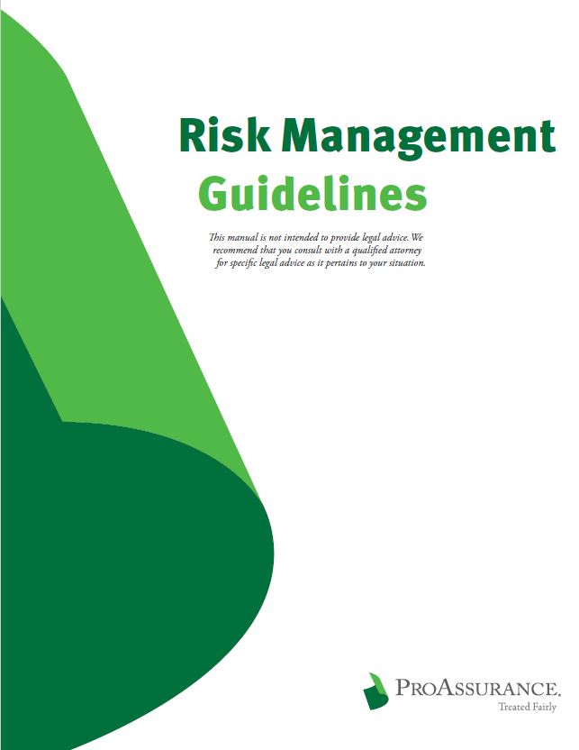 Risk Management Guidelines Thumbnail