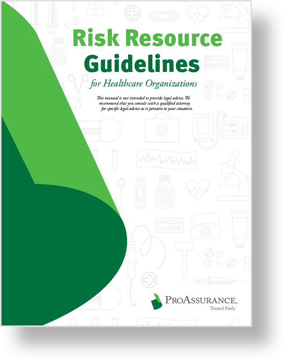 Risk Resource Healthcare Guidelines Thumbnail