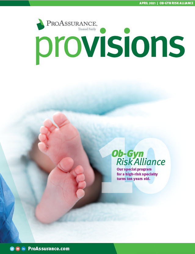 April 2021 ProVisions cover
