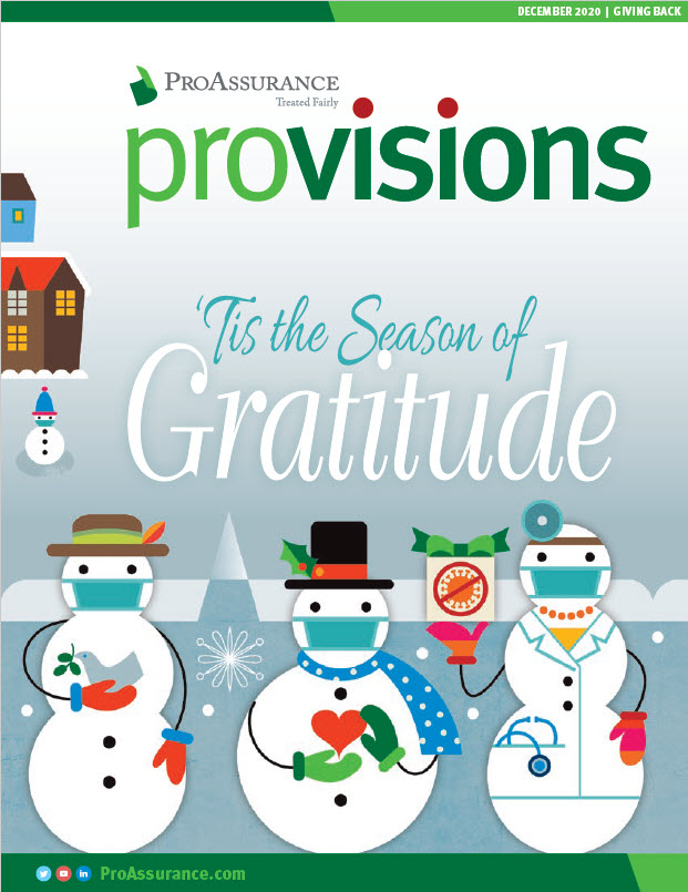 December 2020 ProVisions cover